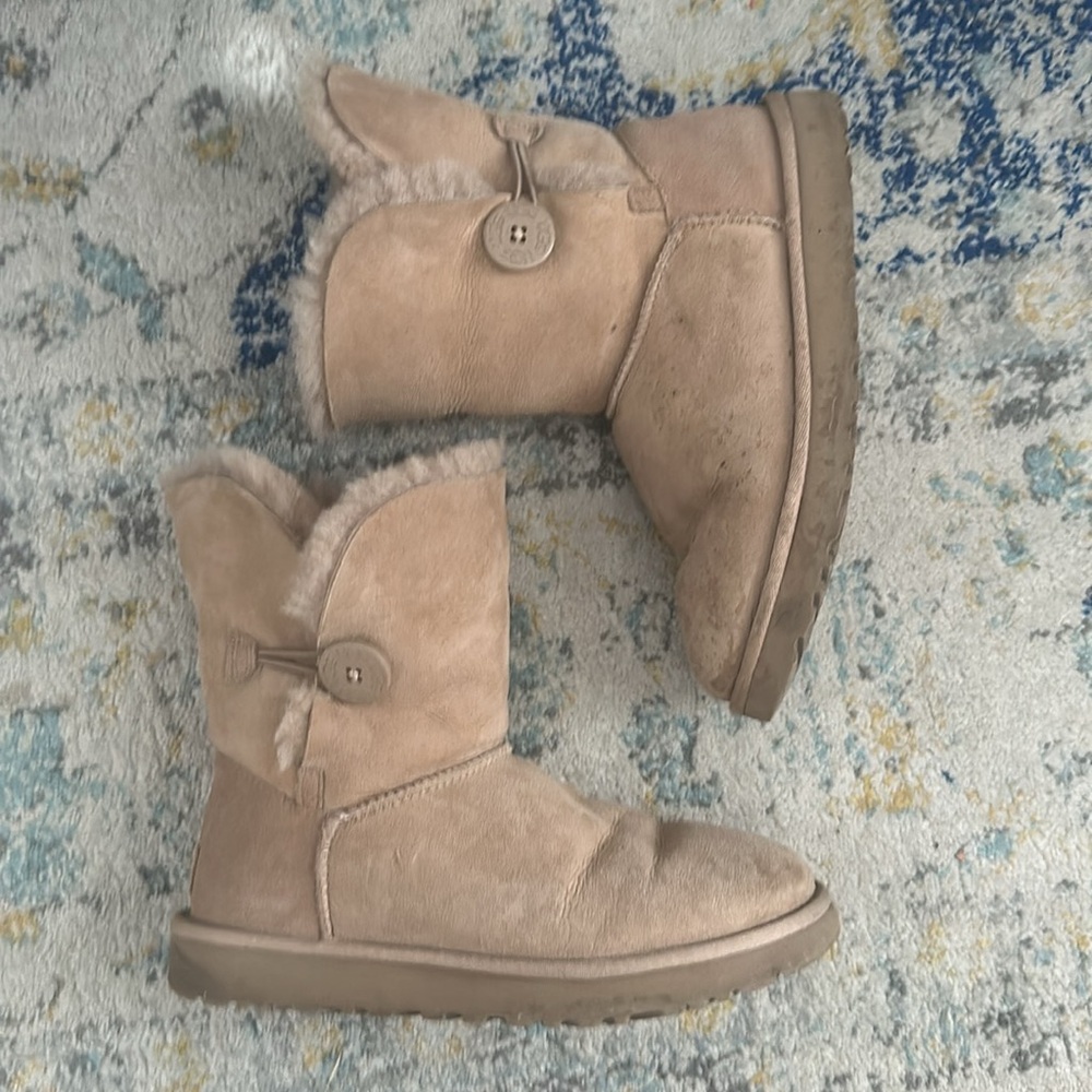 Ugg Bailey Button Boots In Camel - image 8